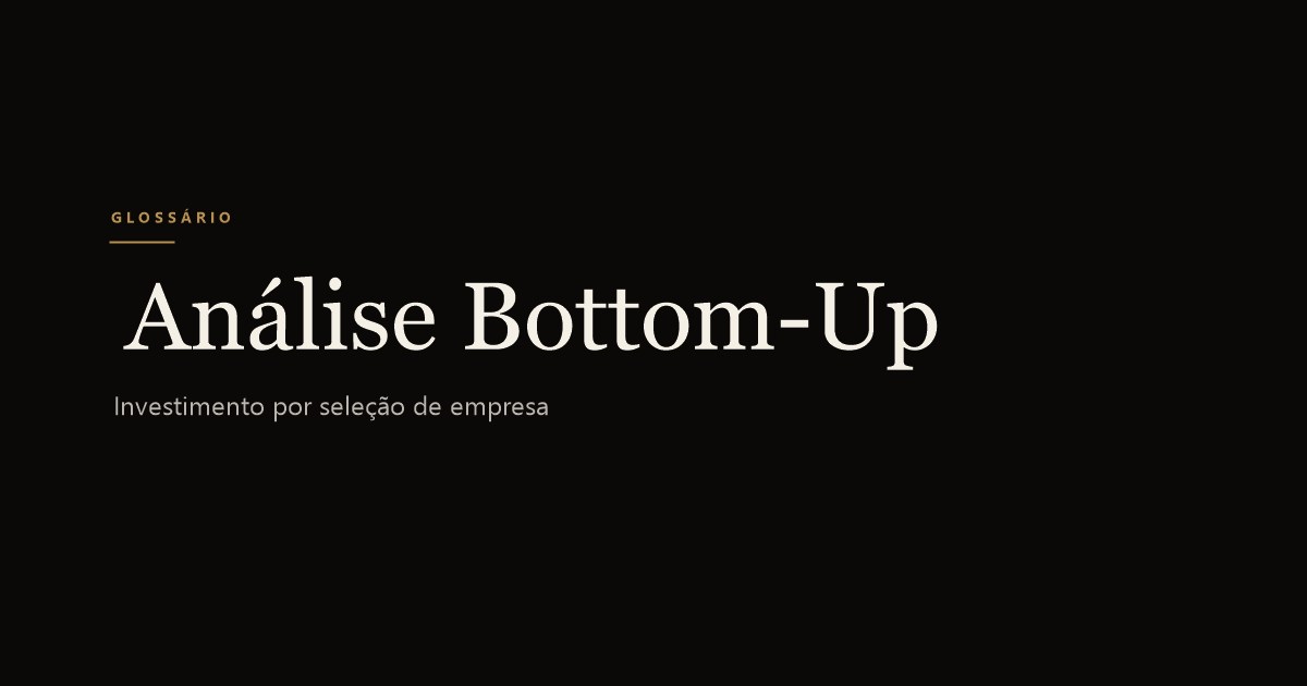 Análise Bottom-Up