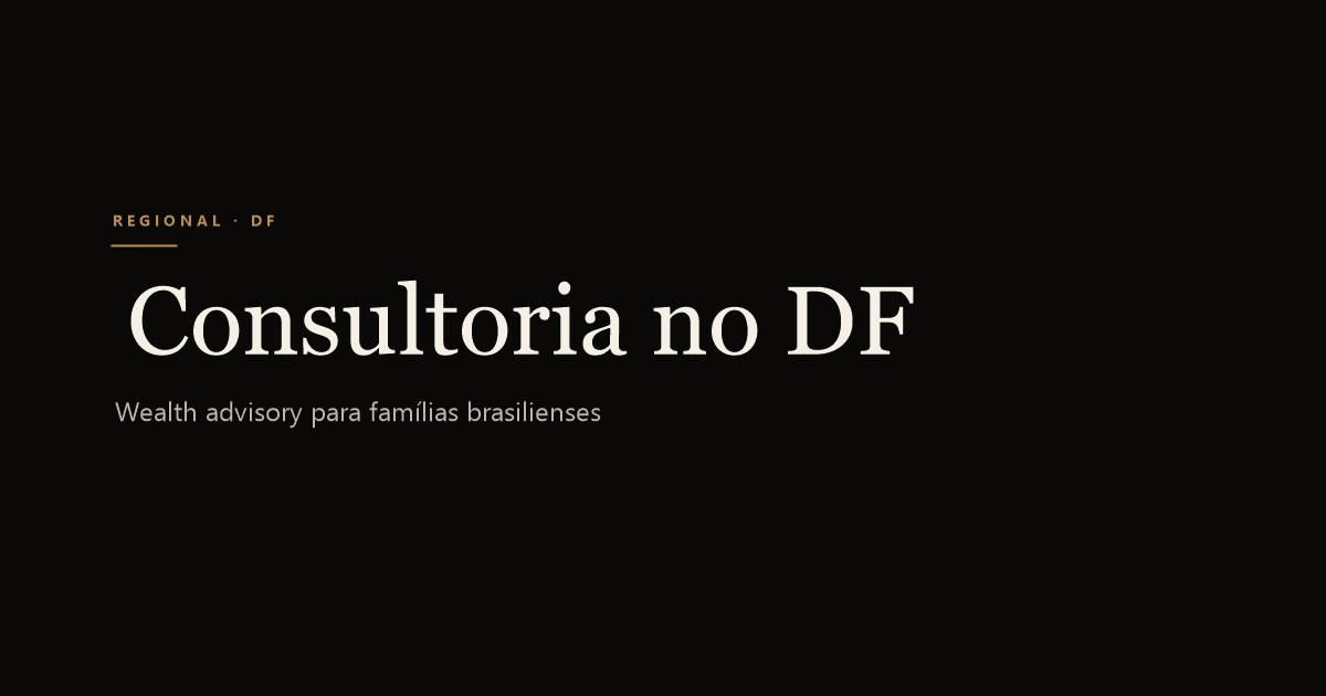 Consultoria Patrimonial em Distrito Federal