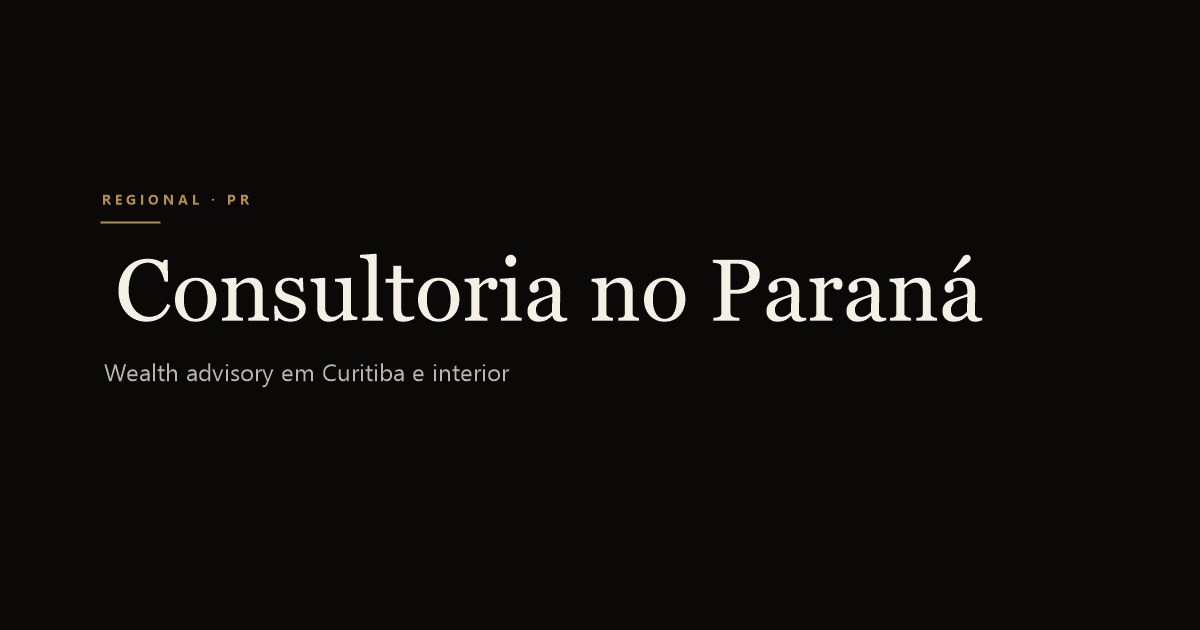 Consultoria Patrimonial em Paraná