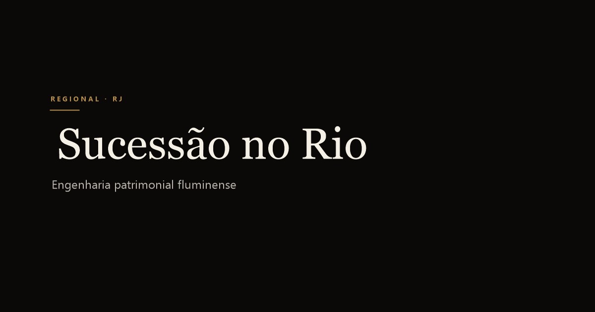 Planejamento Sucessório em Rio de Janeiro
