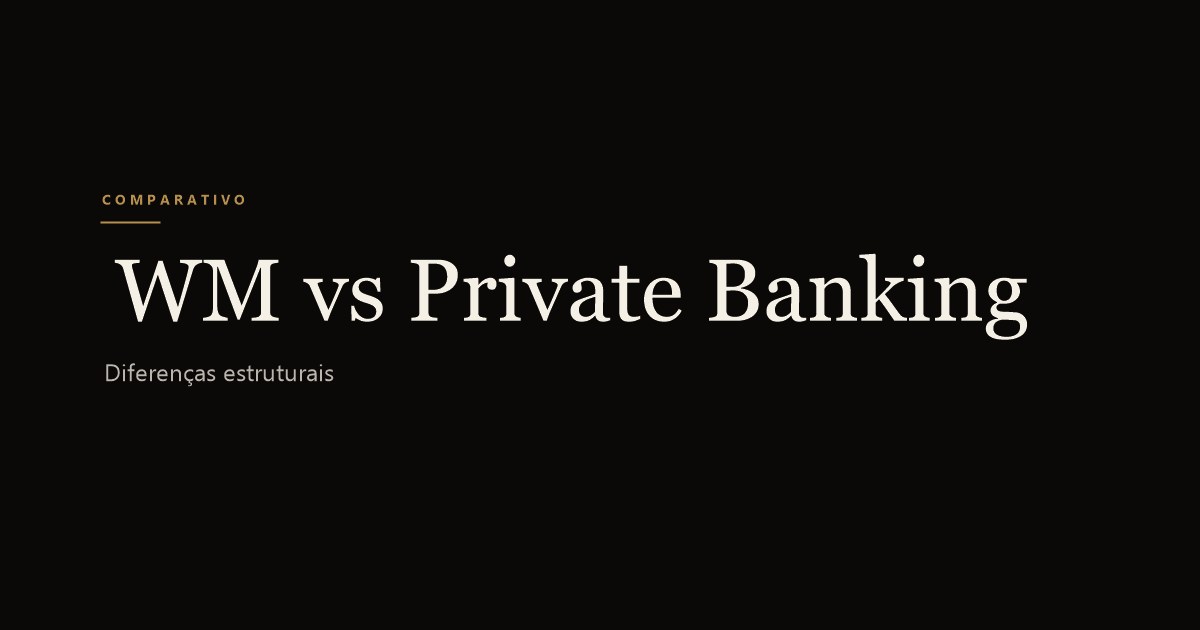 Wealth management vs private banking